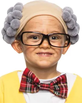 100 Days Little Grandpa Wig and Glasses Set