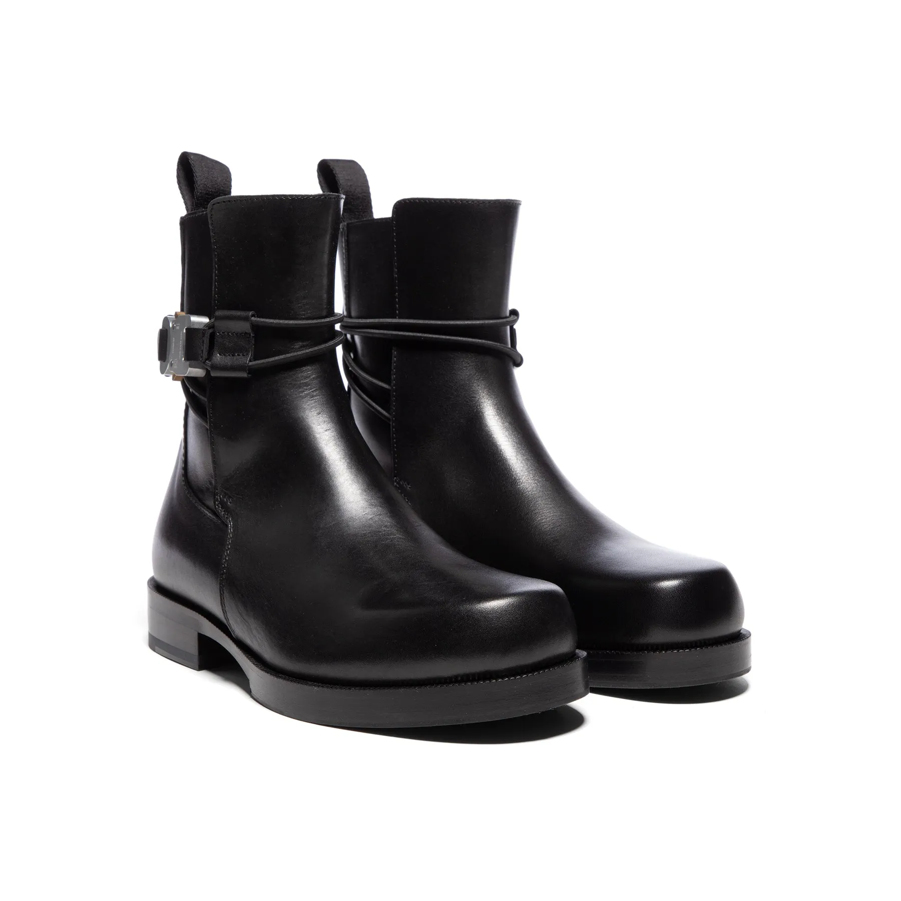 1017 ALYX 9SM Leather Low Buckle Boot (Black)