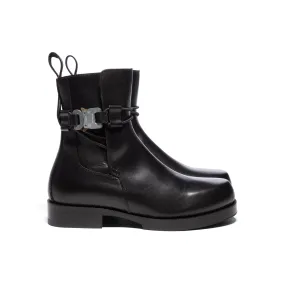 1017 ALYX 9SM Leather Low Buckle Boot (Black)