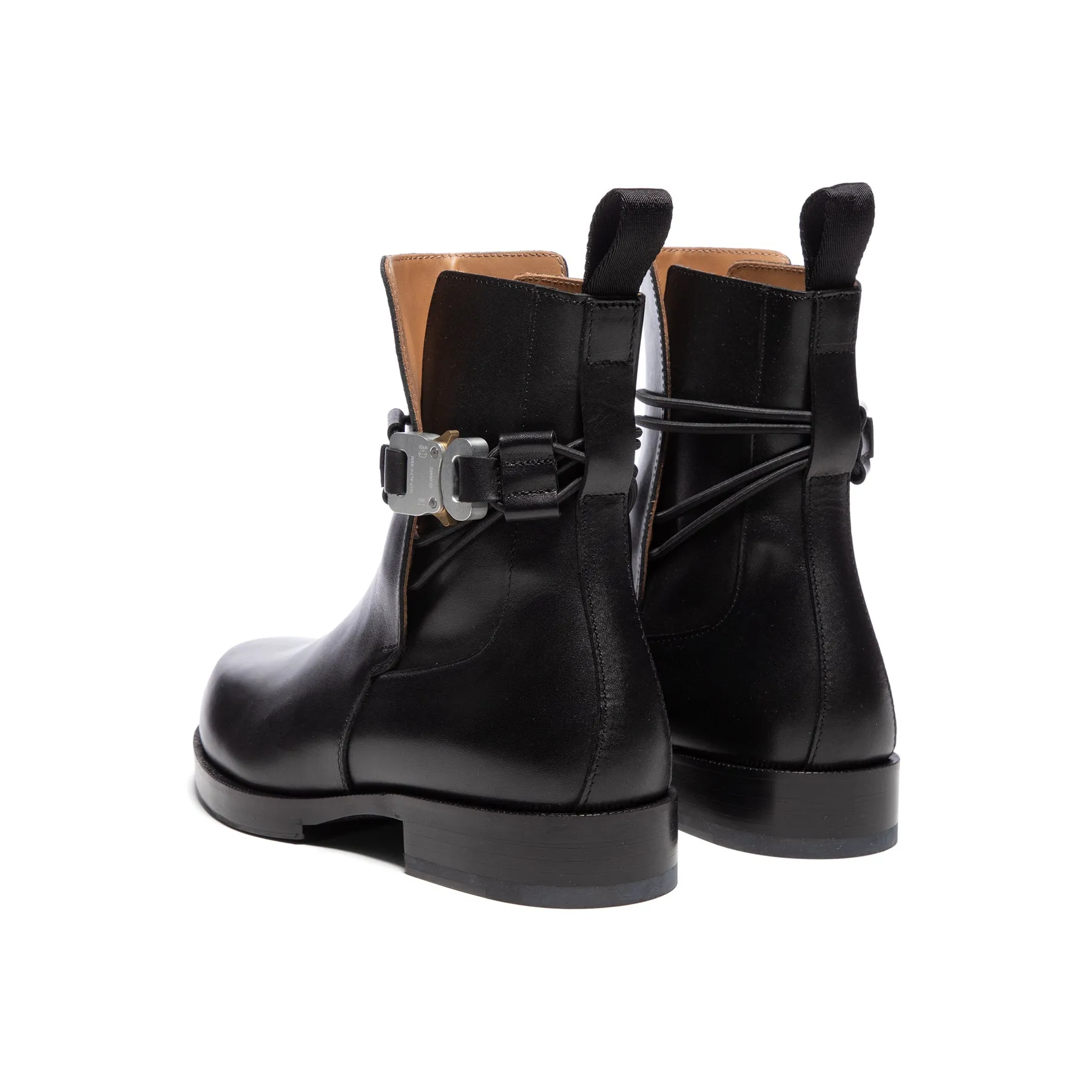 1017 ALYX 9SM Leather Low Buckle Boot (Black)