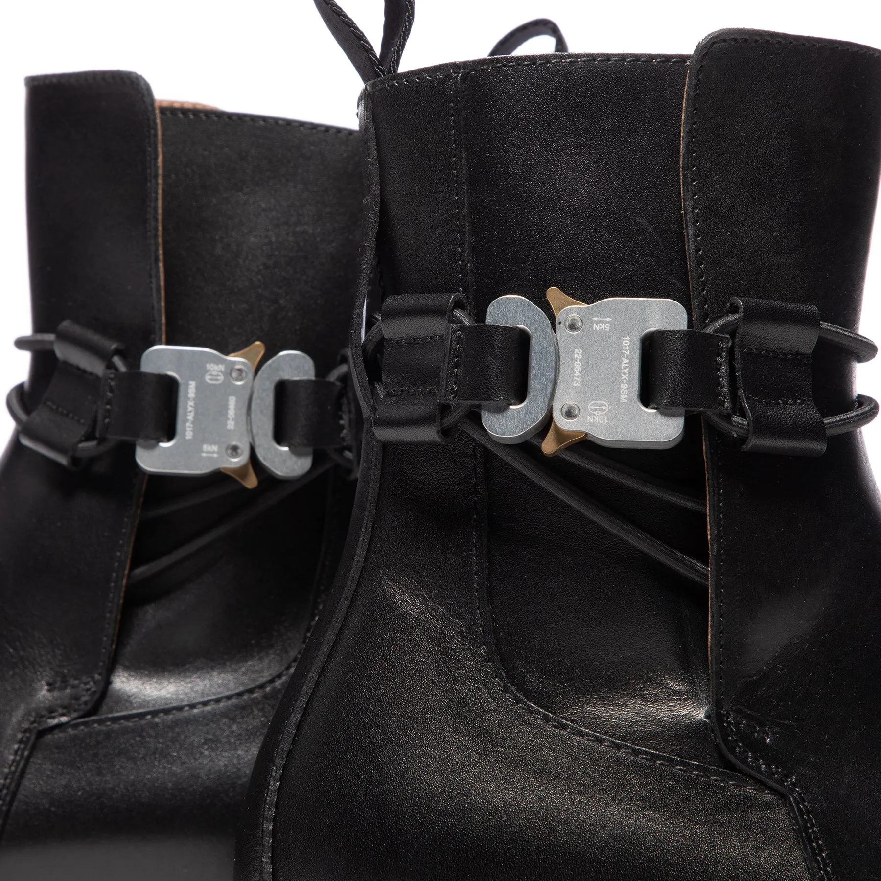 1017 ALYX 9SM Leather Low Buckle Boot (Black)