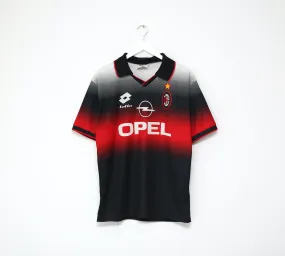 1996/97 AC MILAN Vintage Lotto Football Training Shirt (L)