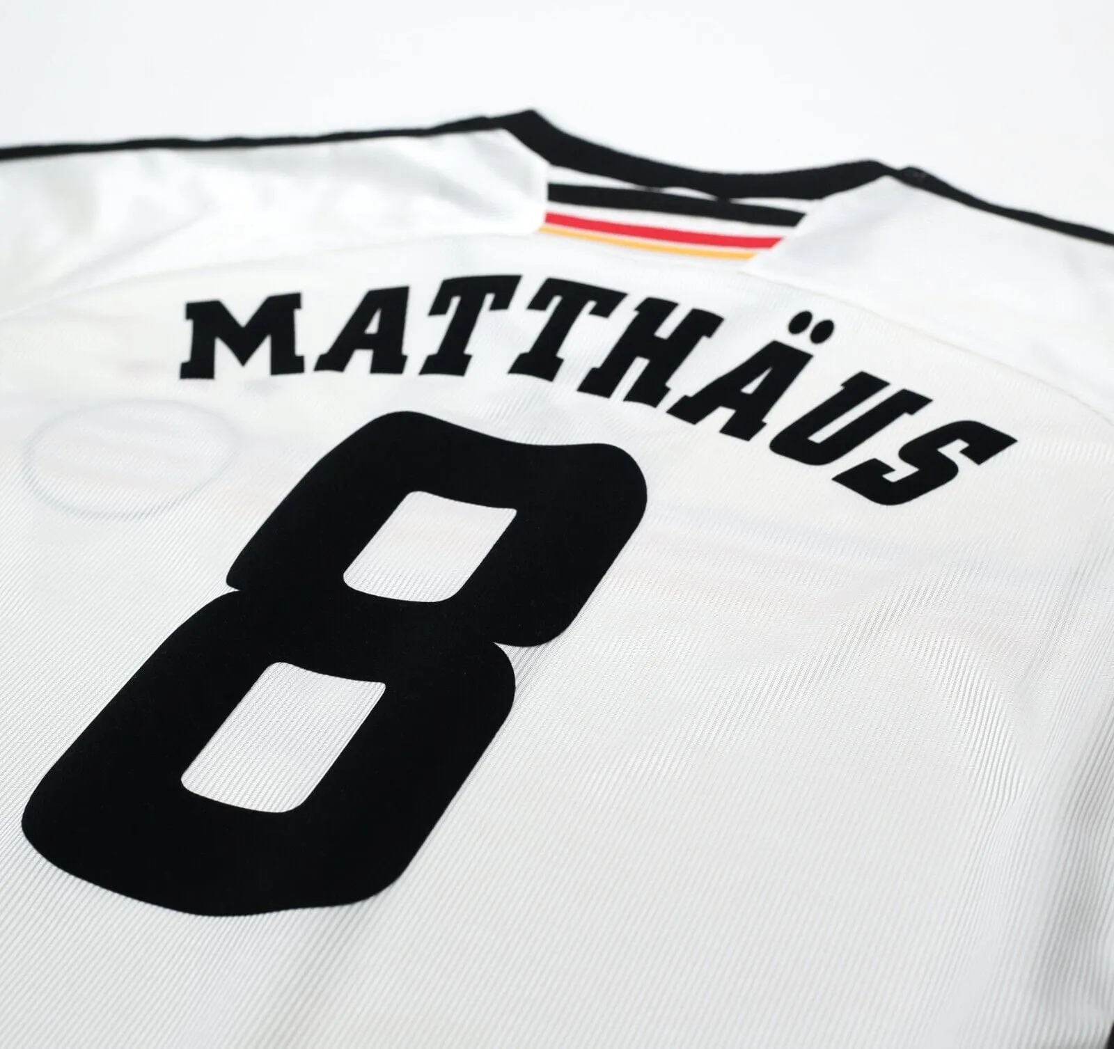 1998/00 MATTHAUS #8 Germany Vintage adidas Home Football Shirt (XL) WC 98