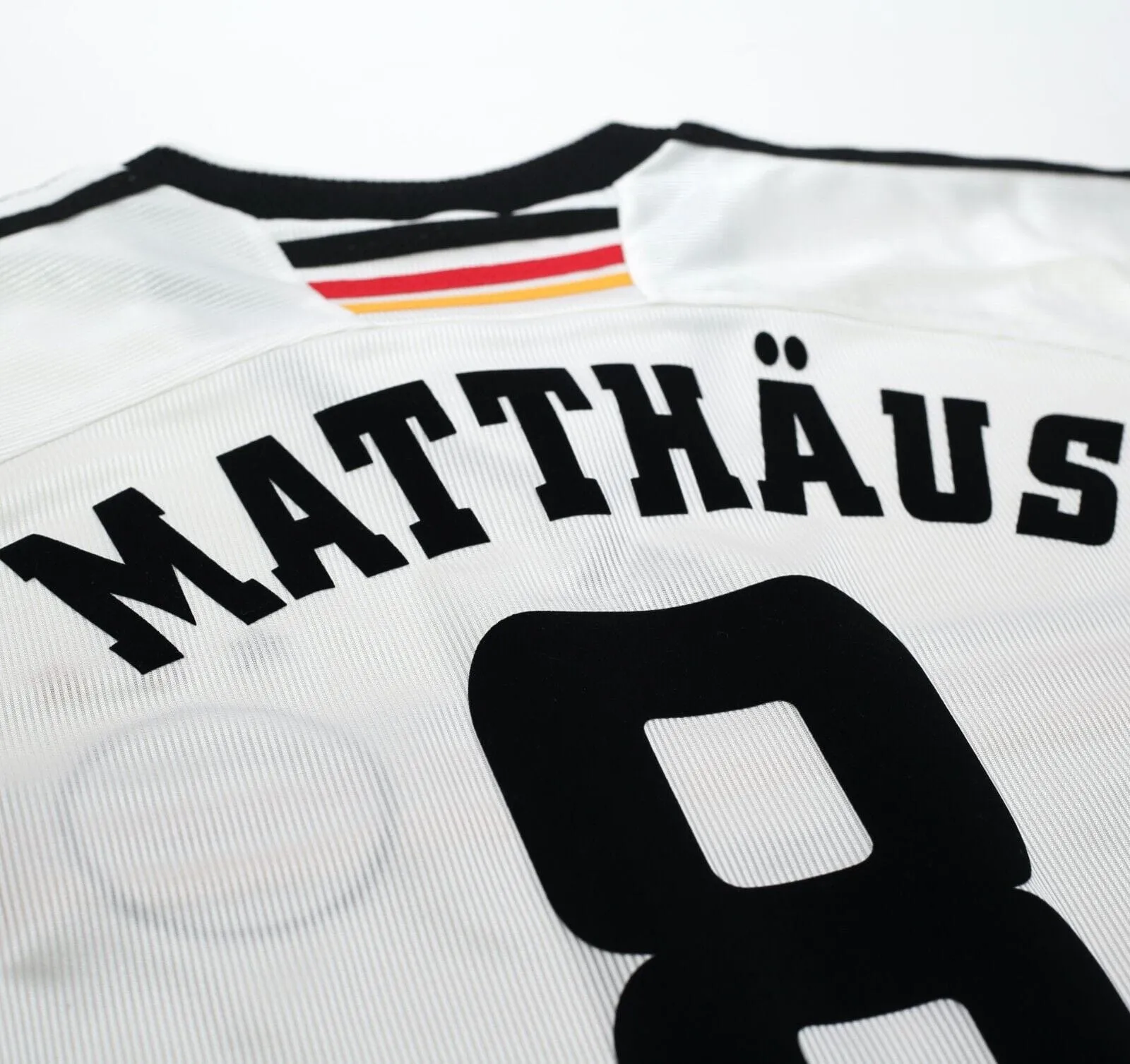 1998/00 MATTHAUS #8 Germany Vintage adidas Home Football Shirt (XL) WC 98