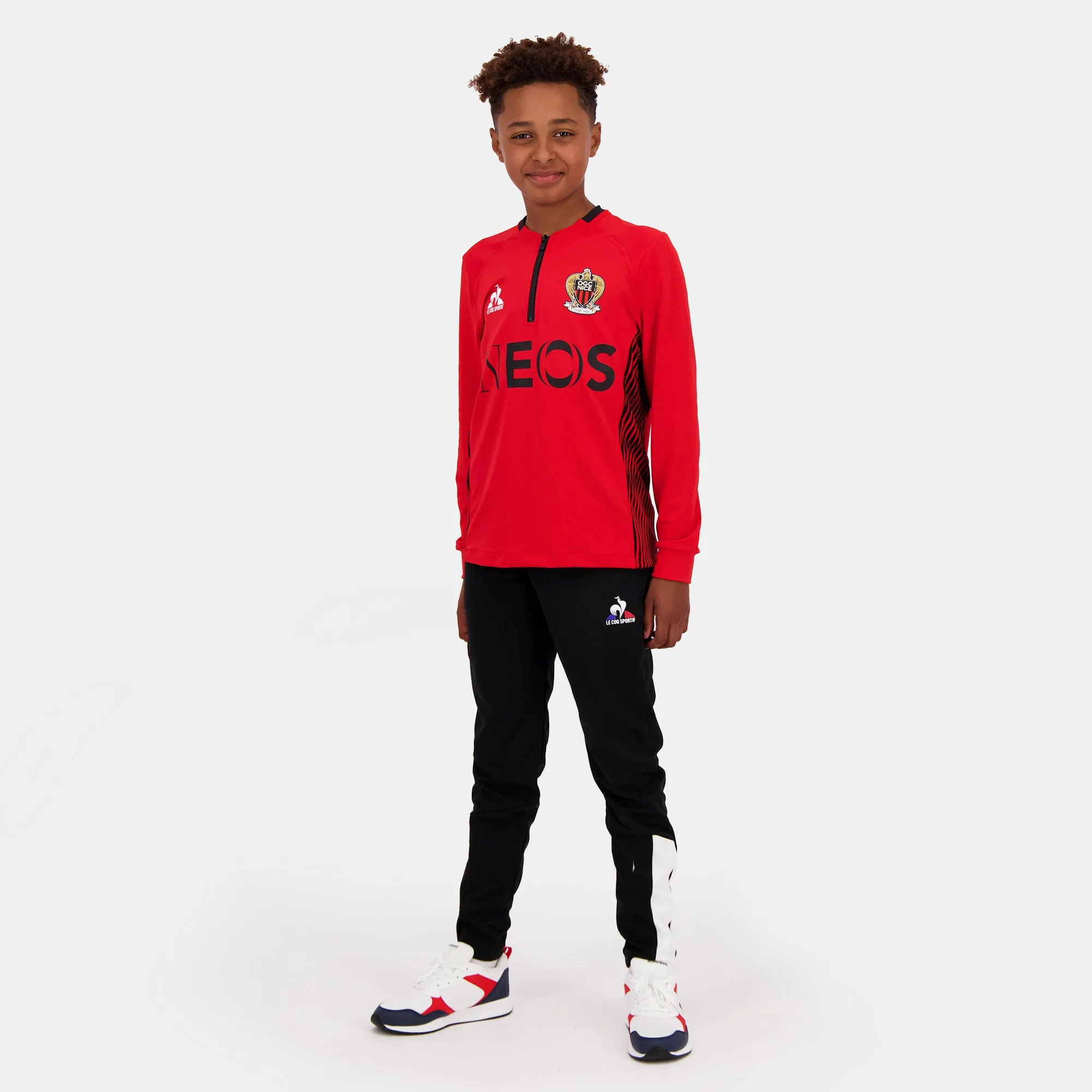 2423332-OGC NICE TRAINING Sweat été Enfant red N | Sweat Enfant