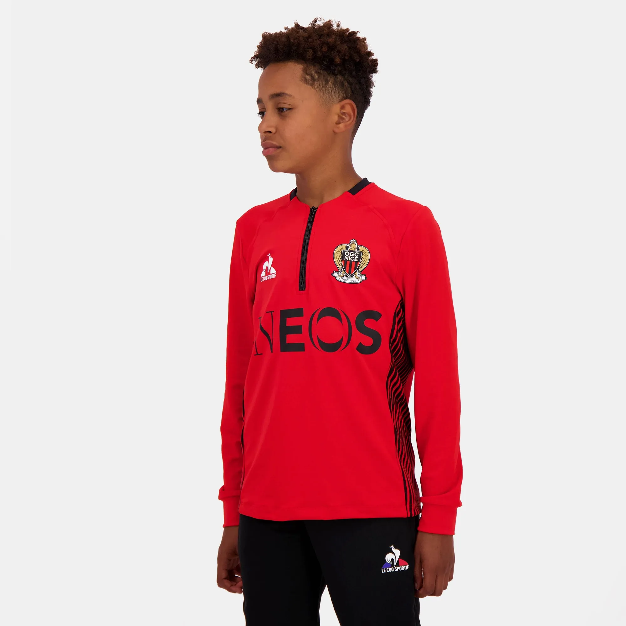 2423332-OGC NICE TRAINING Sweat été Enfant red N | Sweat Enfant