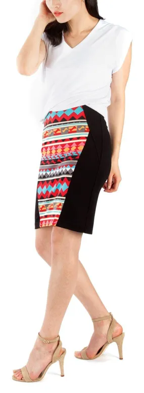 3883 // LISETTE Pull-on Pencil Skirt