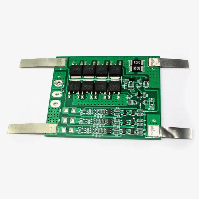 3S 20A Lithium Battery Protection BMS Module with Nickel Strip for 3.7V NMC cells