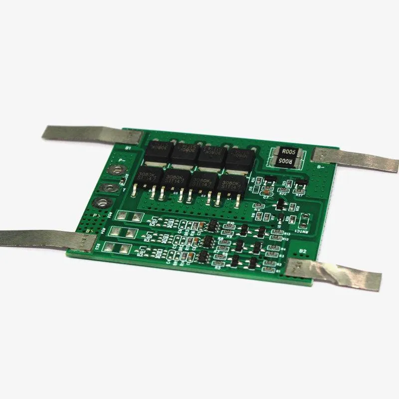 3S 20A Lithium Battery Protection BMS Module with Nickel Strip for 3.7V NMC cells