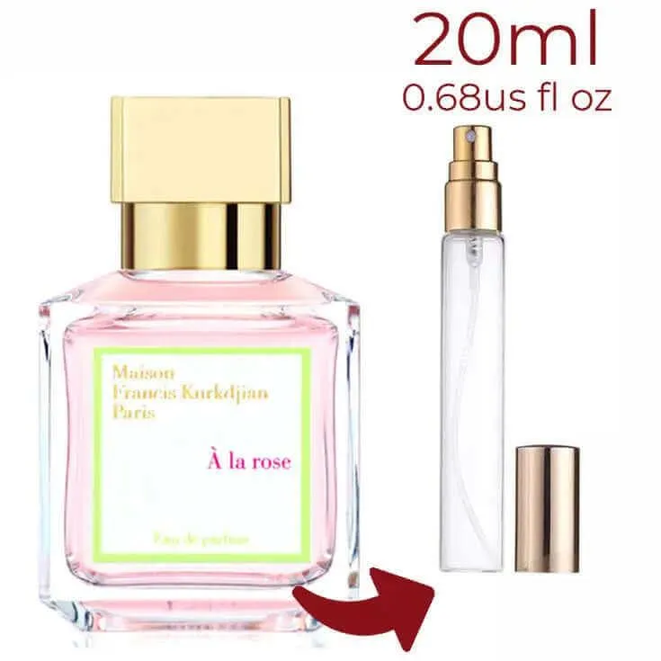 A La Rose Maison Francis Kurkdjian for women Decant Fragrance Samples