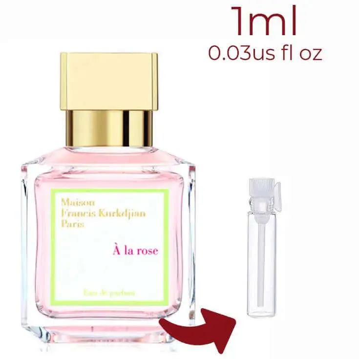 A La Rose Maison Francis Kurkdjian for women Decant Fragrance Samples