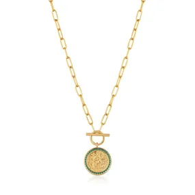 Ania Haie Emperor T-Bar Necklace - Gold