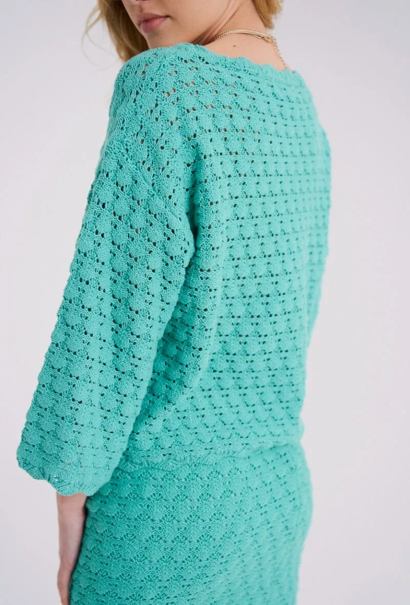 Anobel Copenhagen - Knit Skirt Q5006 - Green