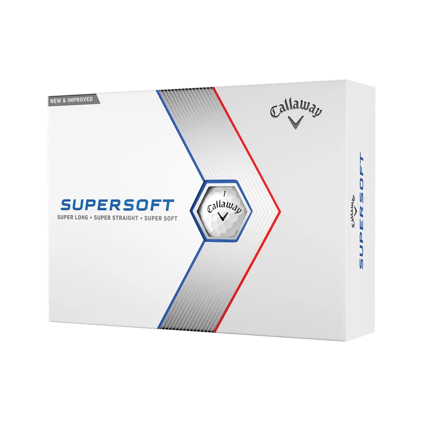 BALLE CALLAWAY SUPERSOFT 23 LOGO DZ