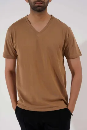 BASIC V NECK T-SHIRT