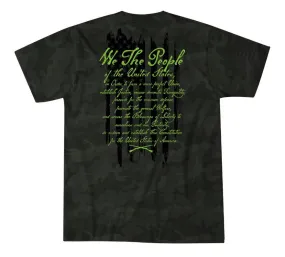 Blessings of Liberty T-shirt - Military Green Camo