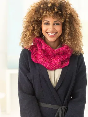 Bobble Ripple Cowl (Crochet) - Version 2