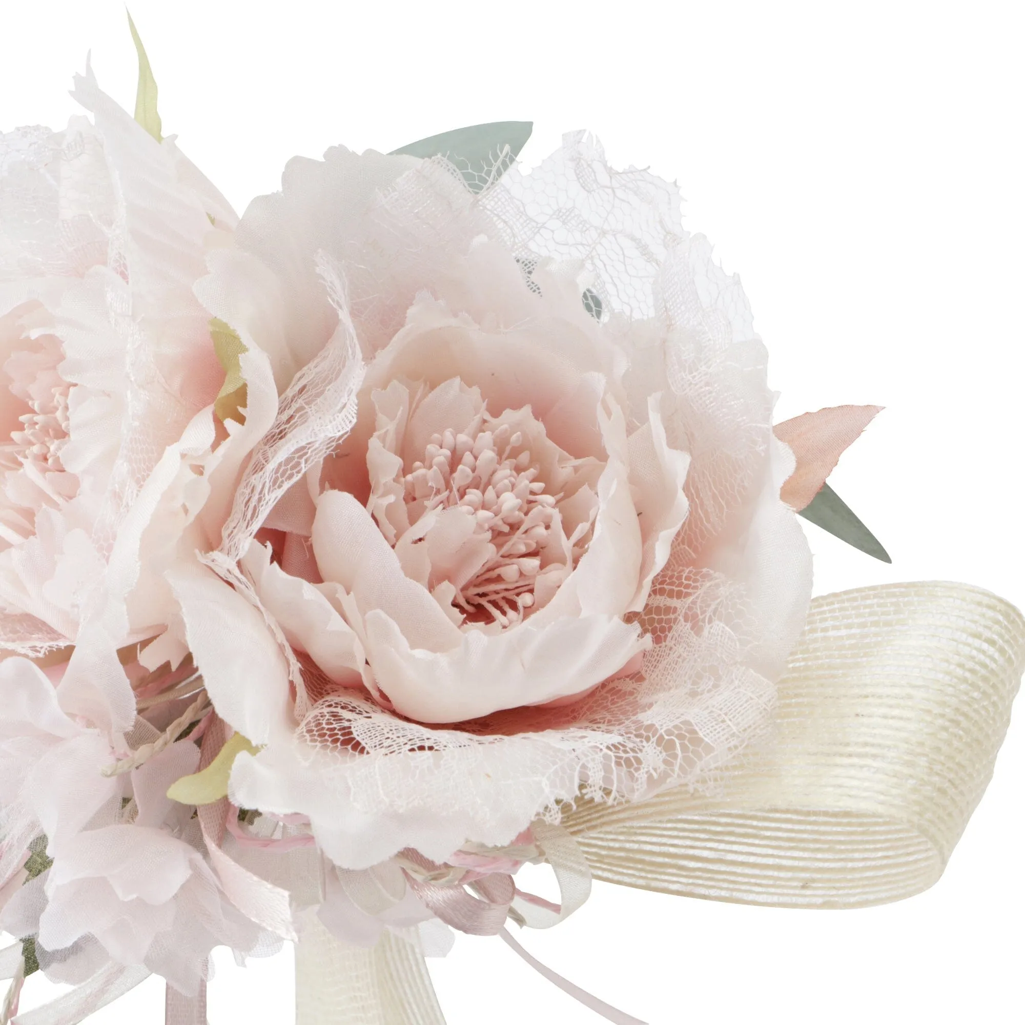 Bouquet Lace Peony S Light Pink