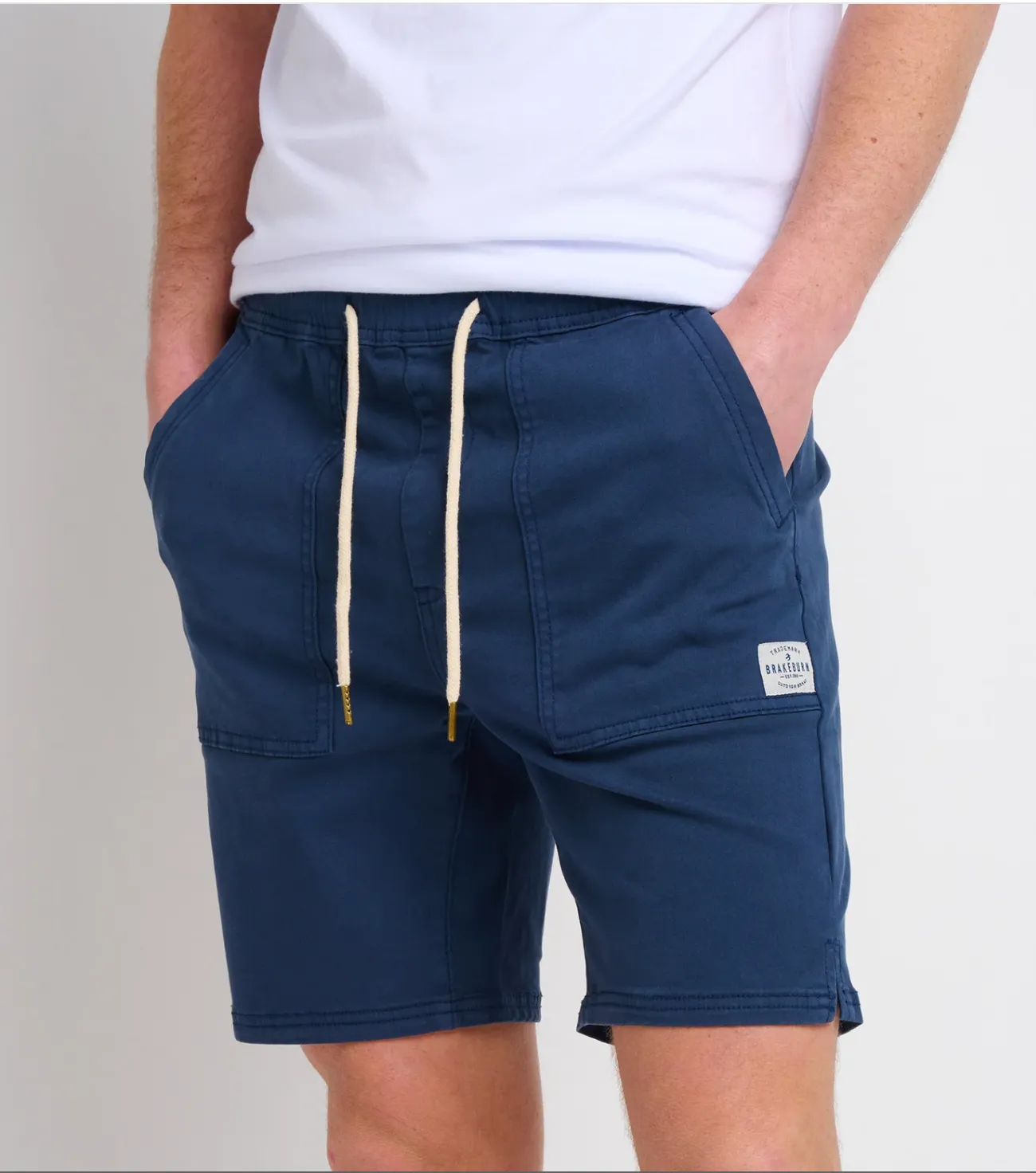 BRAKEBURN NAVY CARPENTER SHORTS