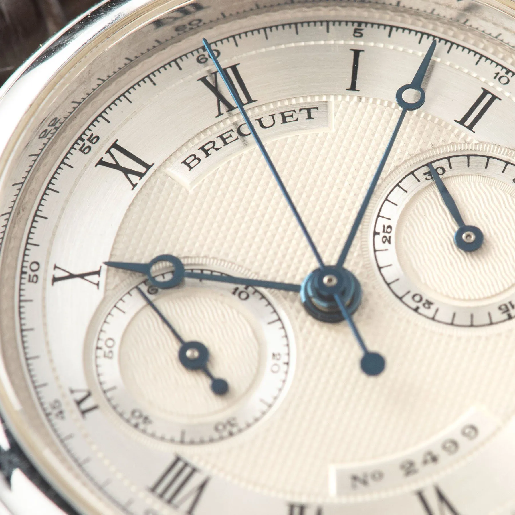 Breguet Classique Chronograph White Gold Ref 3237