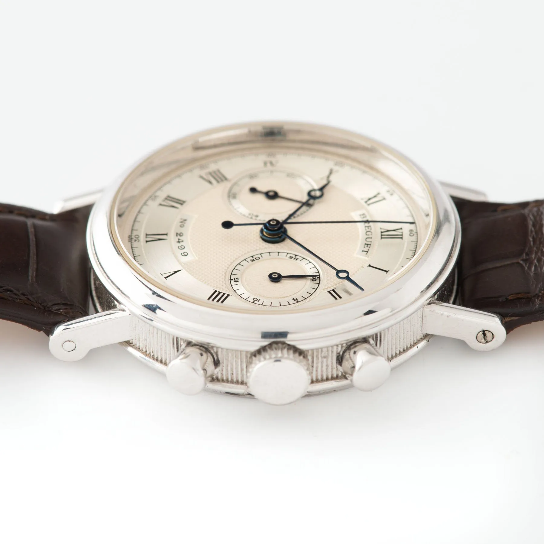 Breguet Classique Chronograph White Gold Ref 3237