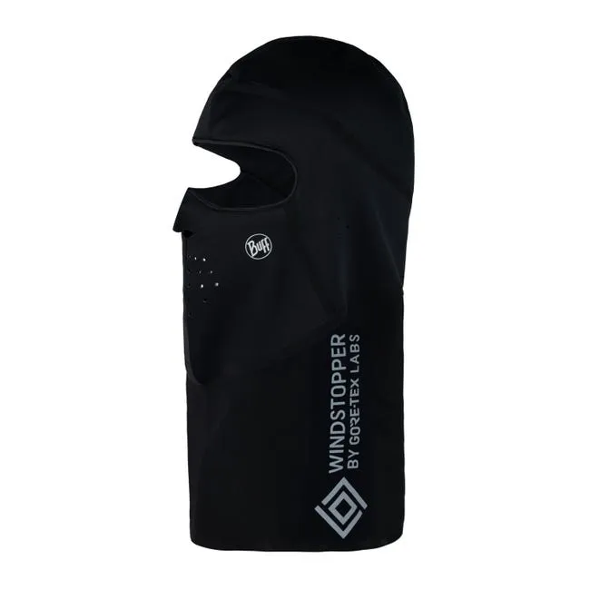 BUFF BALACLAVA SOLID BLACK WINDSTOPPER BY GORE-TEX LAB STAGIONE 23/24 - DISPONIBILE IN 3 TAGLIE