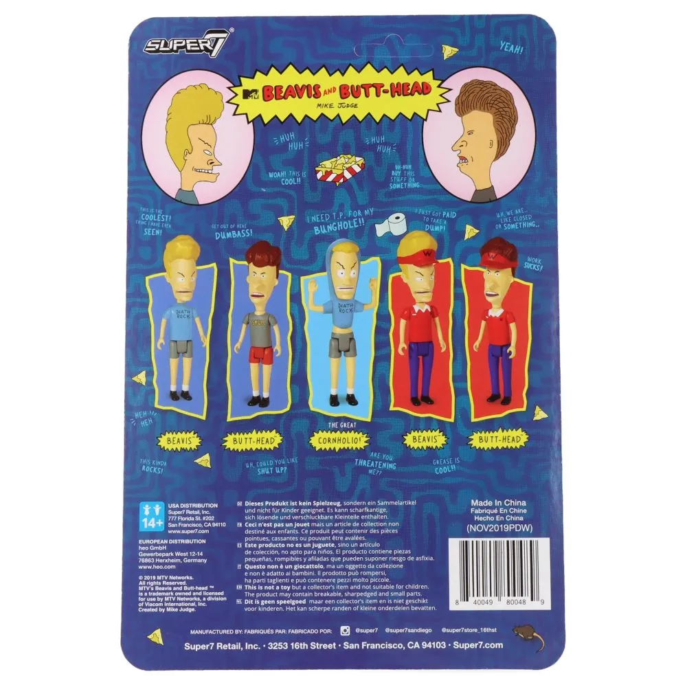 Butt-Head - Beavis and Butt-Head- ReAction figure