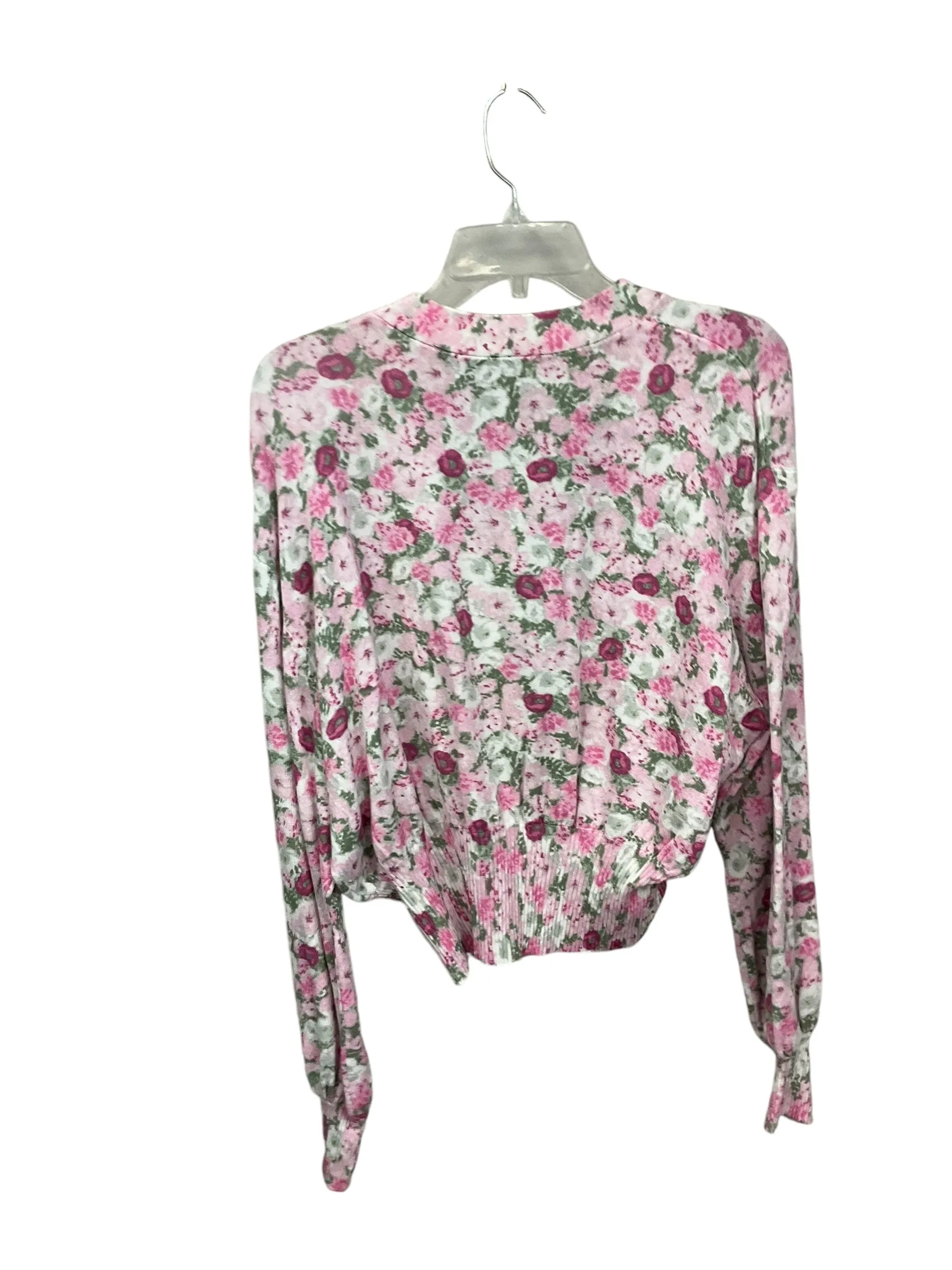 Cardigan By Inc In Floral Print, Size: 0