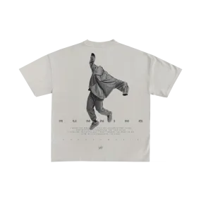 Cement "RUNNING" T-Shirt