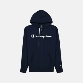 Champion Hoodie Full Zip Sweatshirt 217929 Navy