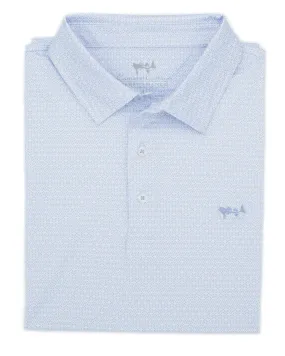 Coastal Cotton Kalediscope Printed Polo