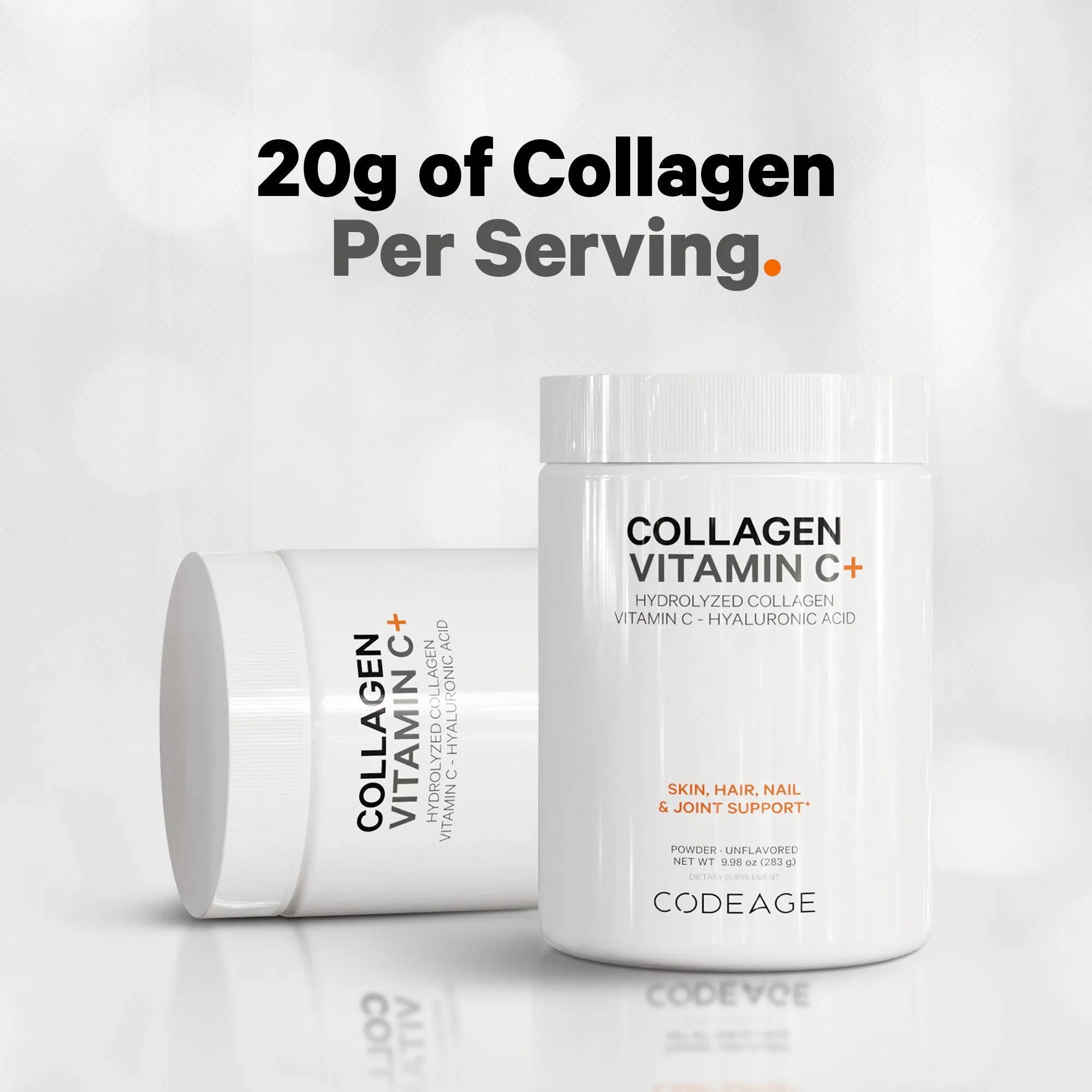 Codeage Collagen Vitamin C  Powder Supplement