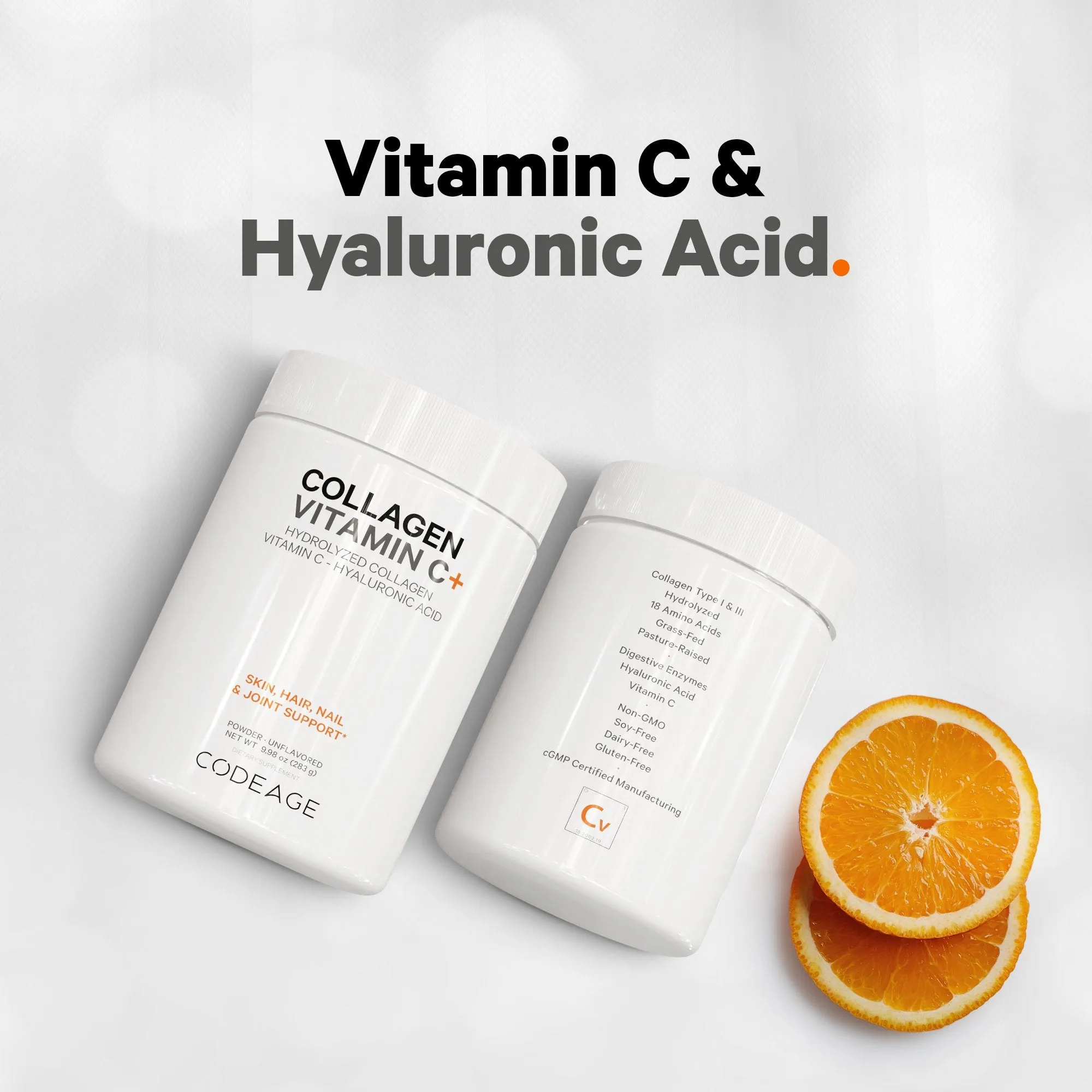 Codeage Collagen Vitamin C  Powder Supplement