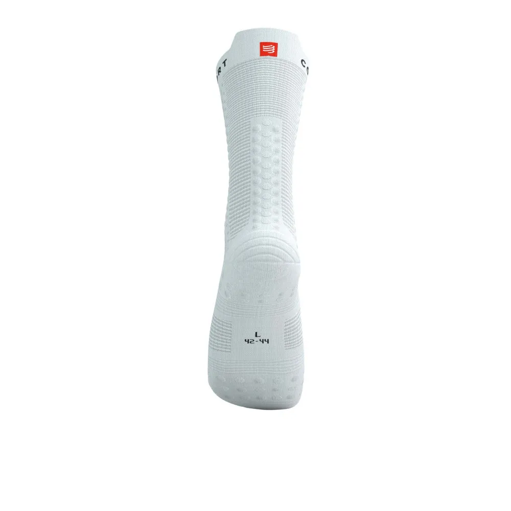 Compressport | Pro Racing Socks V4 | Bike | White / Black