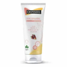 CREME DEPILATÓRIO CORPORAL ROMÃ E MANTEIGA UCUUBA DEPIMIEL 120G