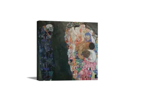 Death and Life | Gustav Klimt Masters Classic Art in Gallery Wrapped Canvas | Various Sizes