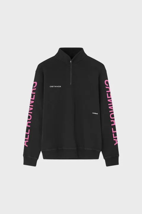 DISTANCE x SOULLAND - KEN HALF ZIP SWEATSHIRT