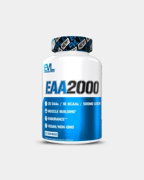 EVLUTION NUTRITION EAA2000, Essential Amino Acids