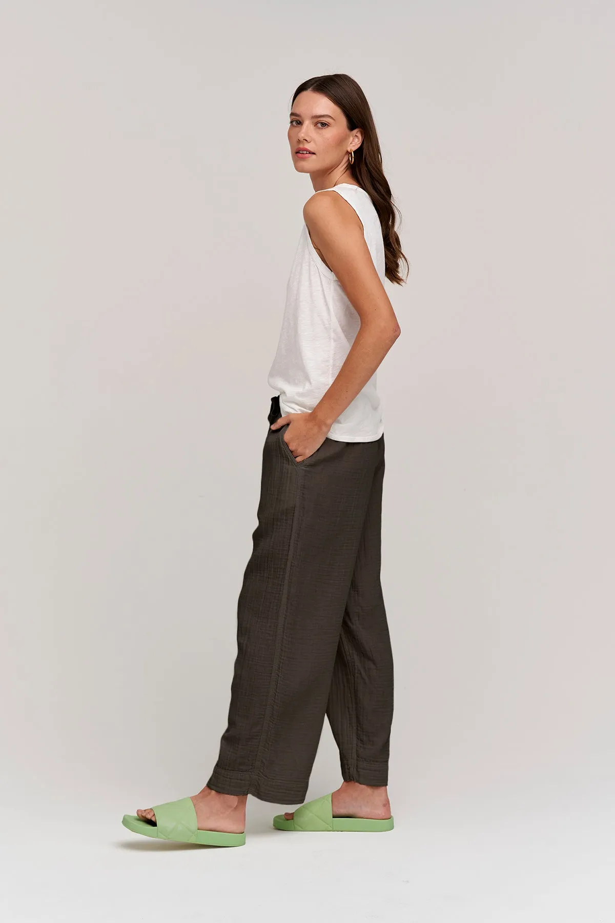 FRANNY COTTON GAUZE PANT