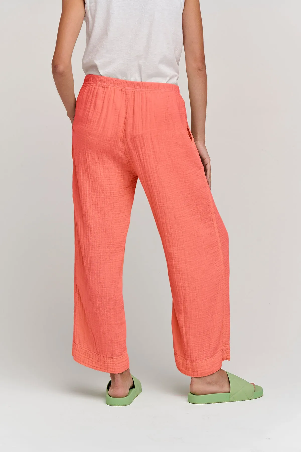 FRANNY COTTON GAUZE PANT