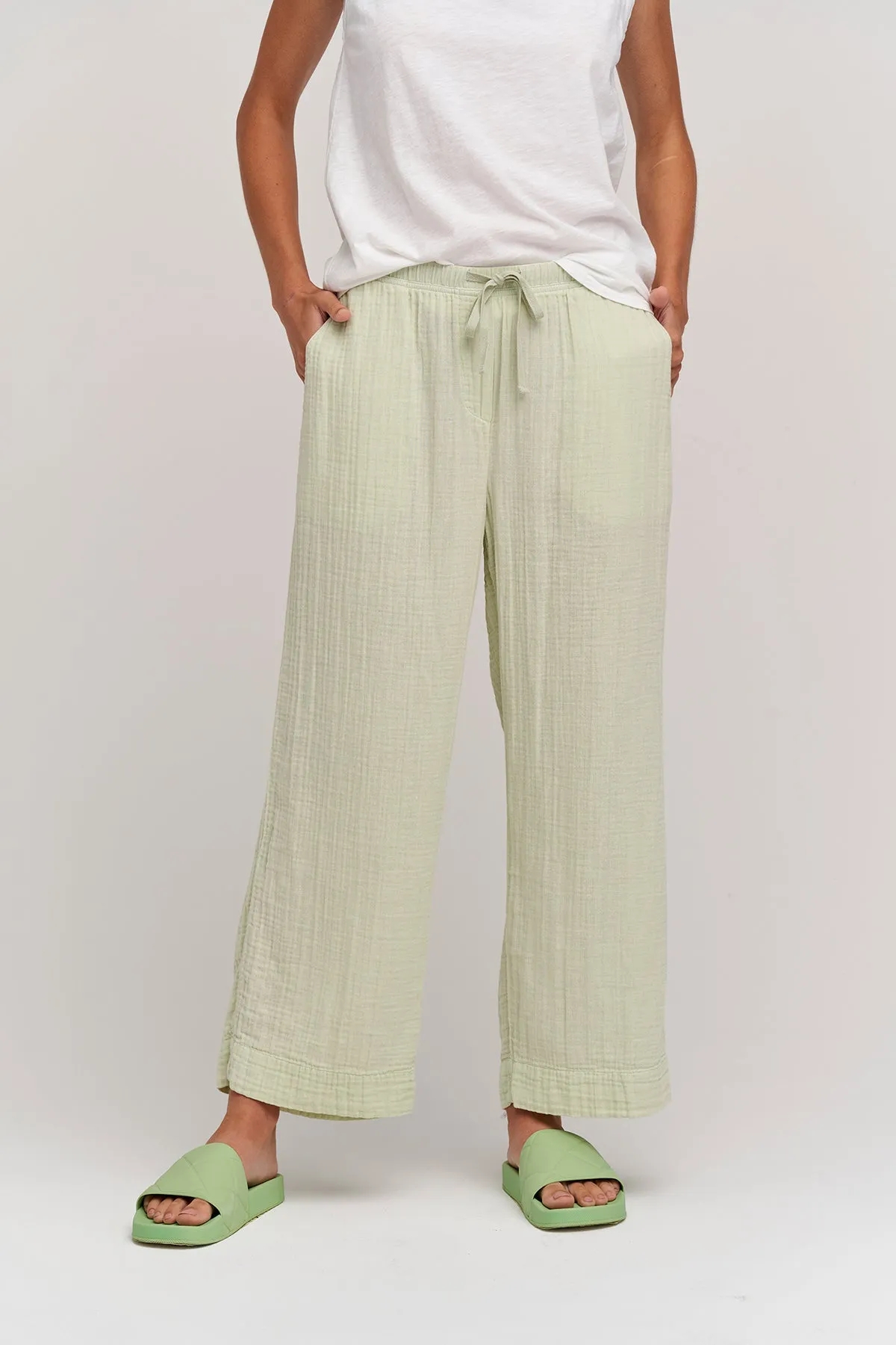 FRANNY COTTON GAUZE PANT