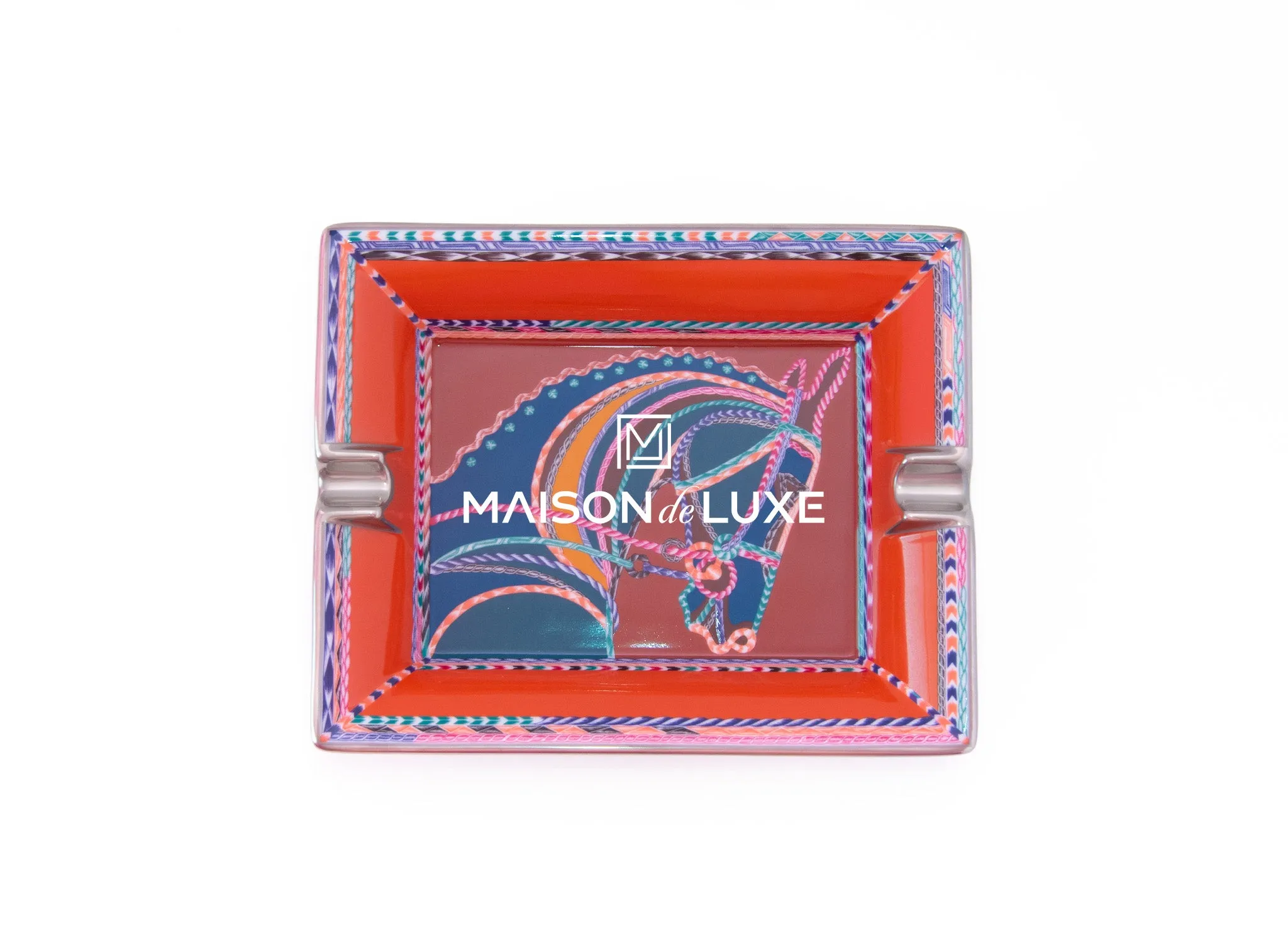 Hermes Classic Robe du Soir Ashtray Terracotta