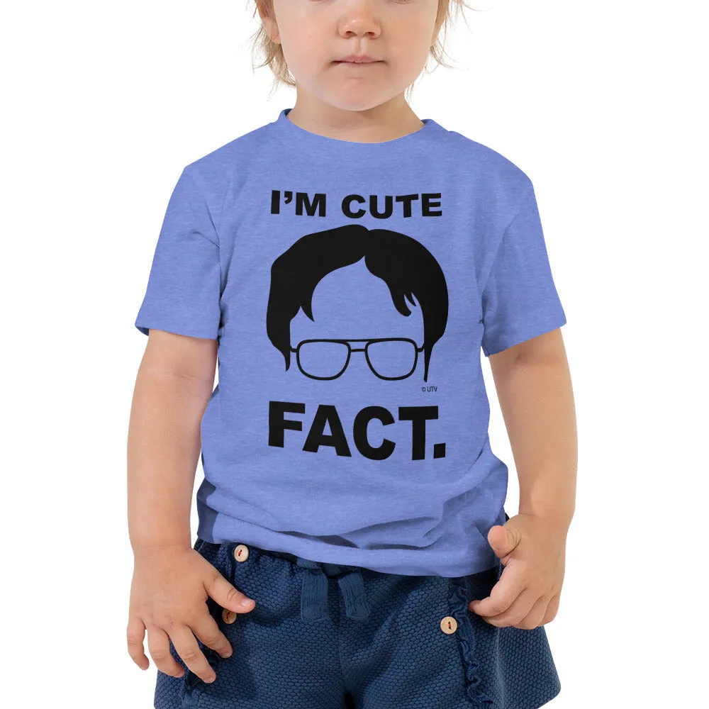 I'm Cute, Fact. Toddler Tee