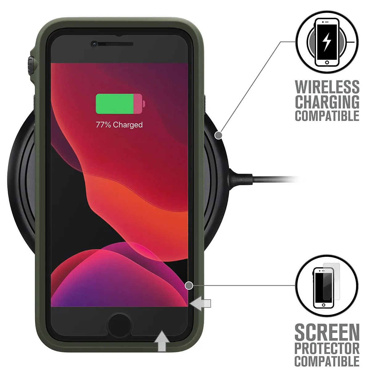 iPhone 8/7 - Impact Protection Case