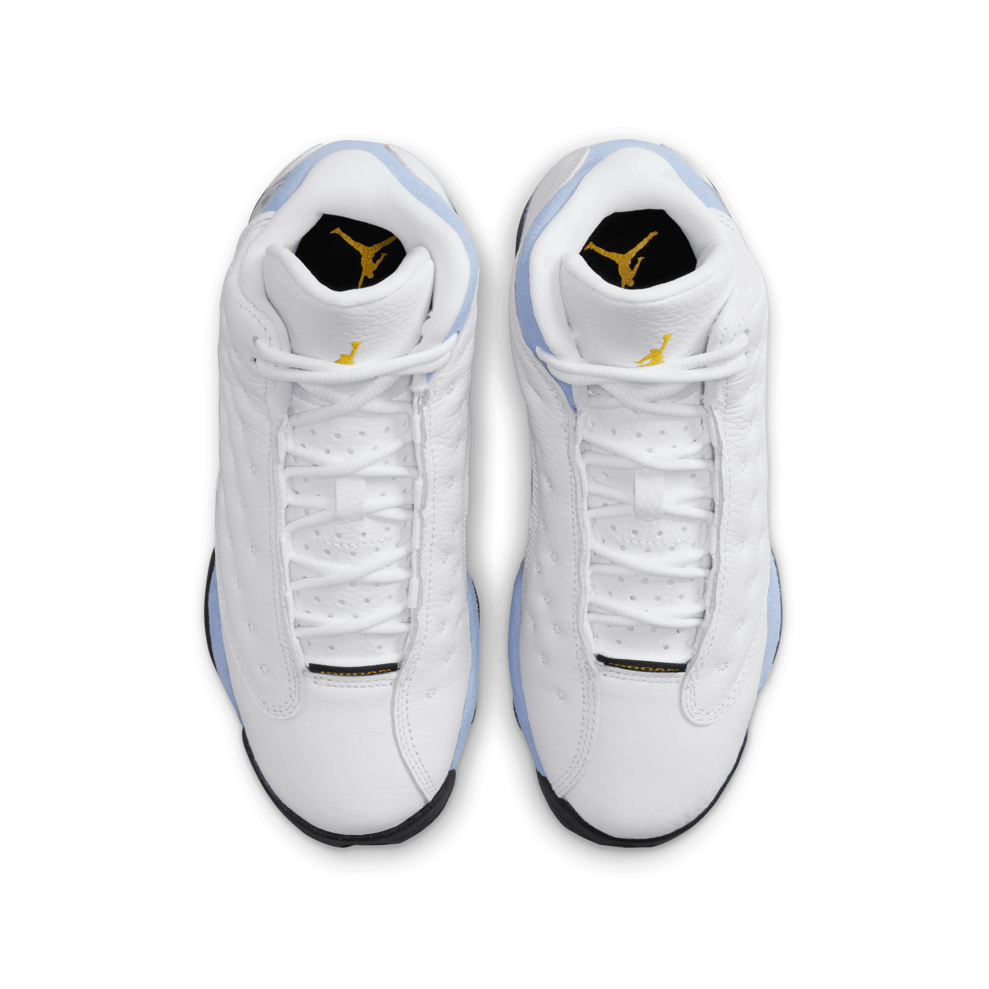 Jordan - Boy - GS Retro 13 - White/Yellow Ochre/Blue