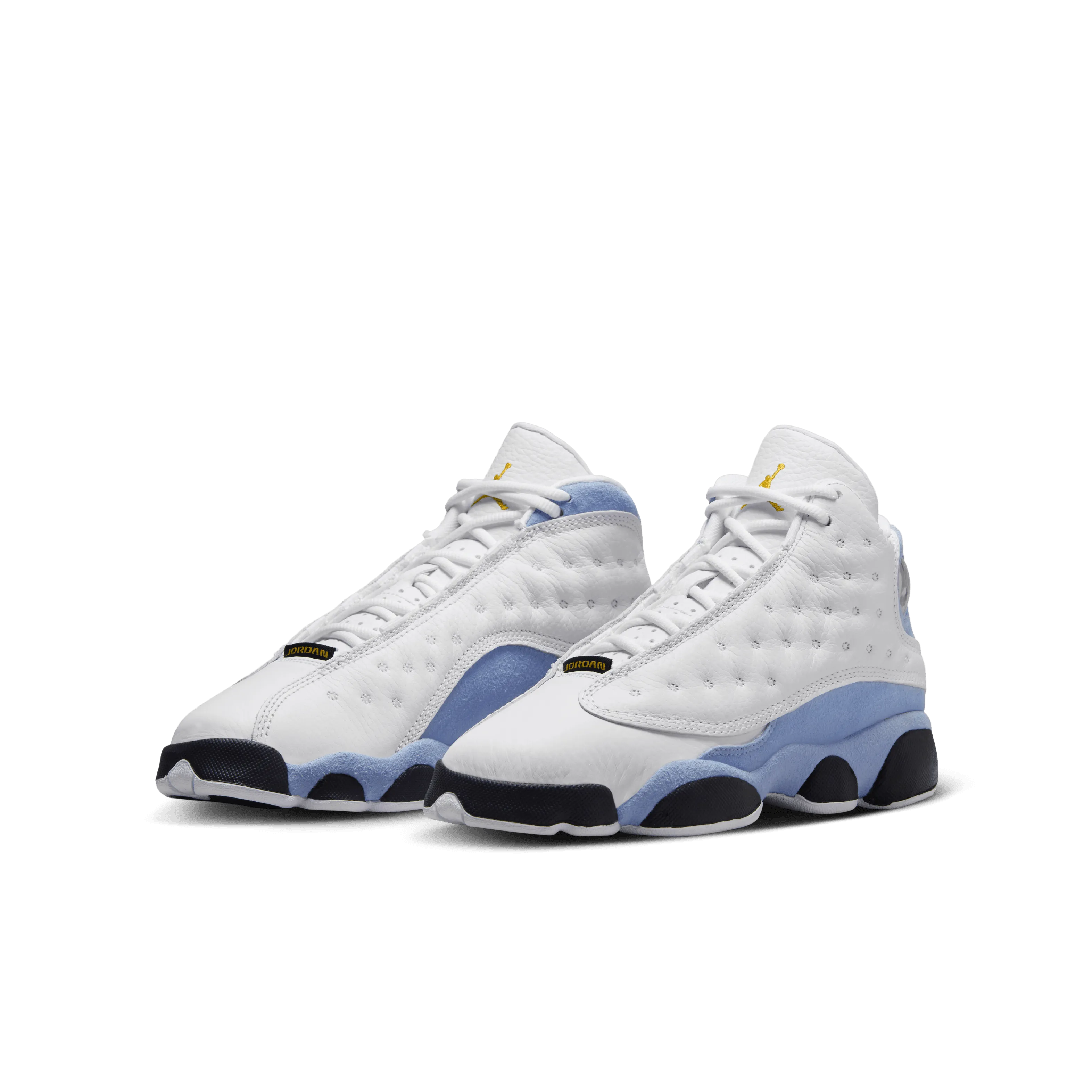 Jordan - Boy - GS Retro 13 - White/Yellow Ochre/Blue