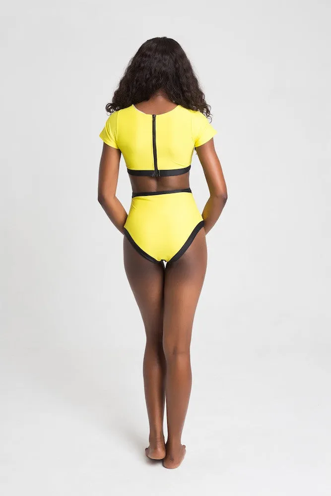 KAMOKINI: Scuba Maillot With Sleeves