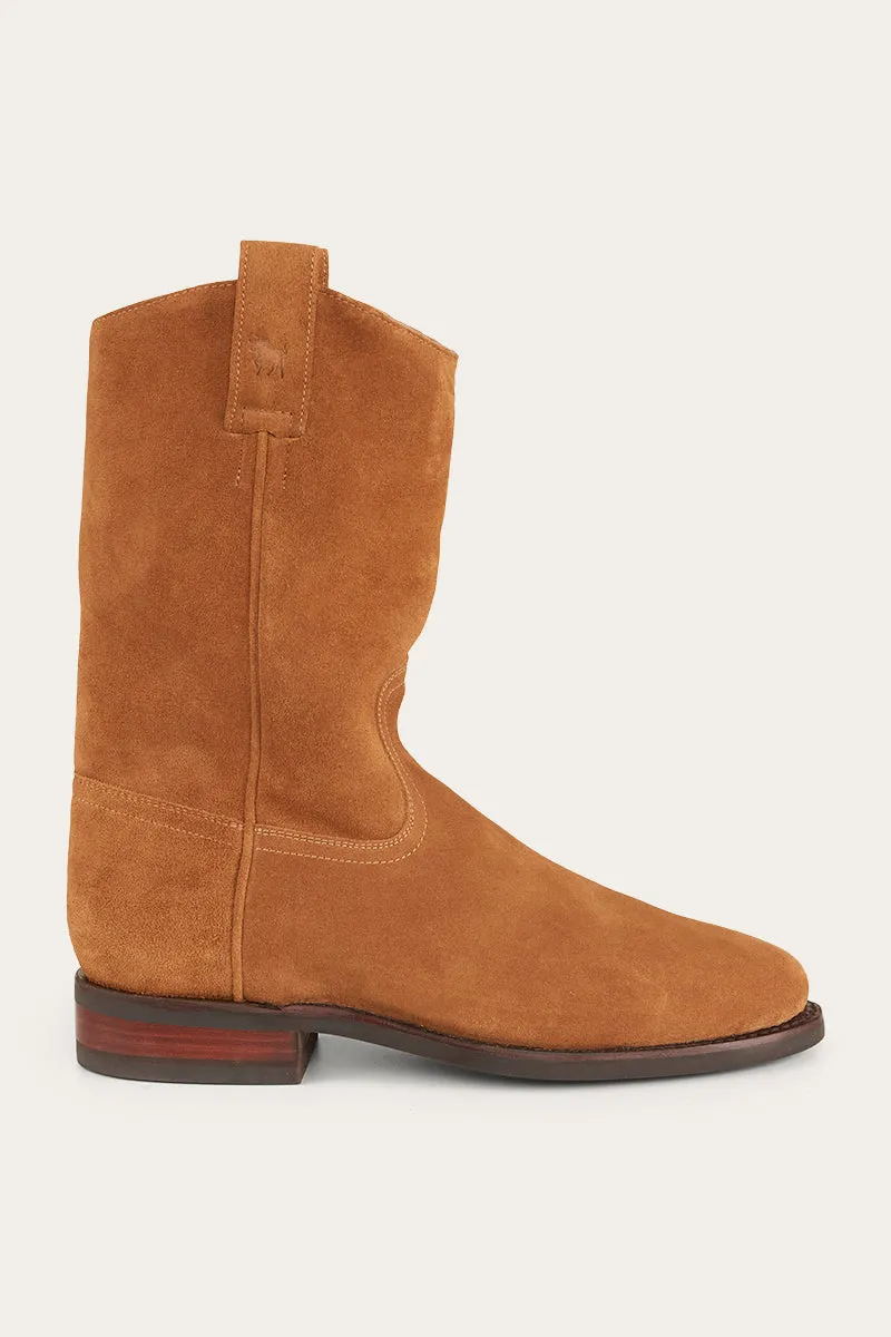 Kimberley Mens High Boot - Dark Camel