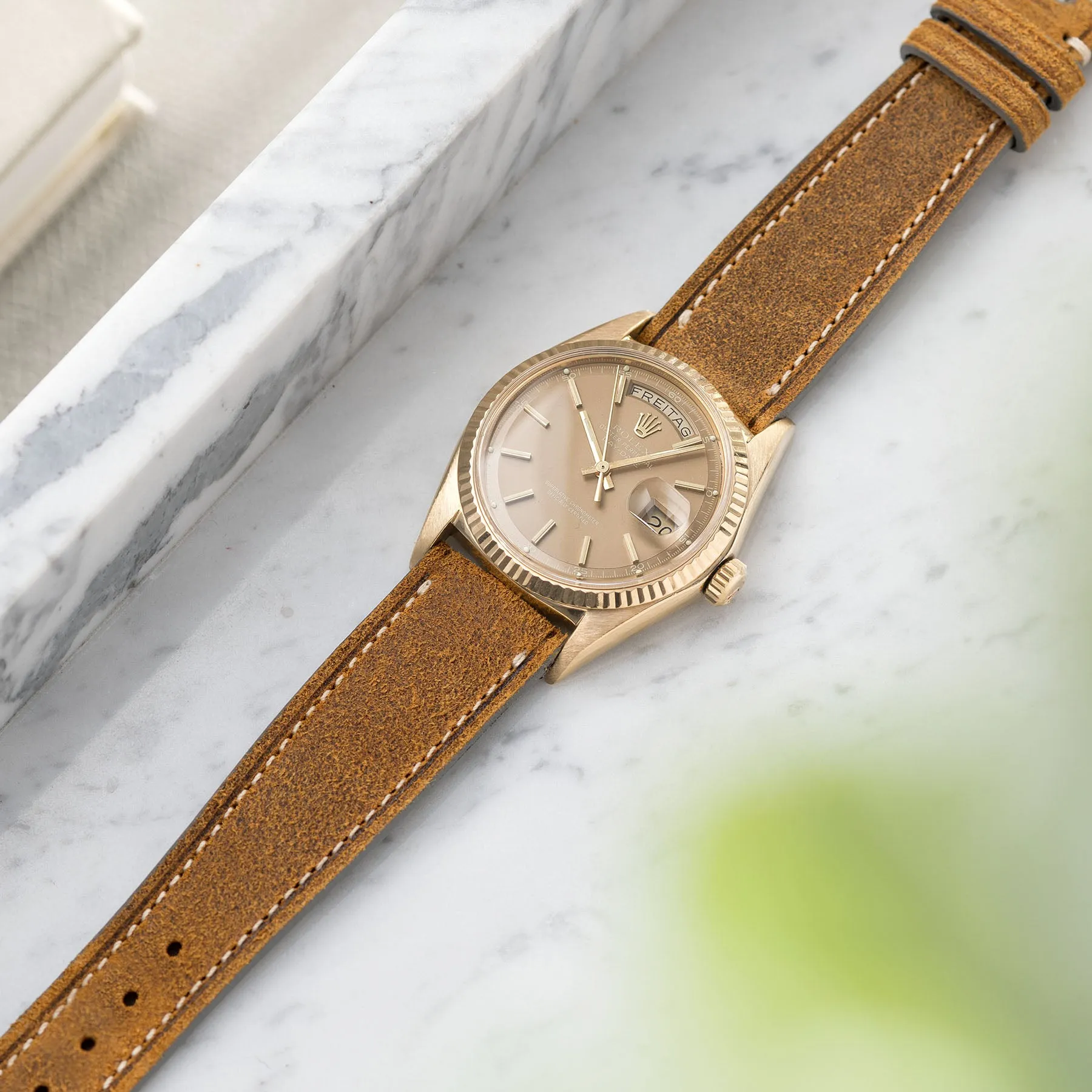 Le Marais Brown Leather Watch Strap