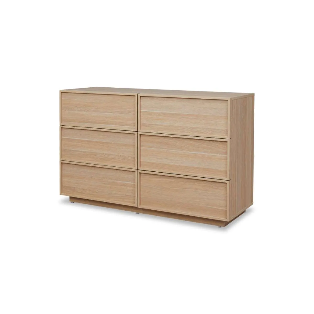 Osaka Six Drawer - Natural